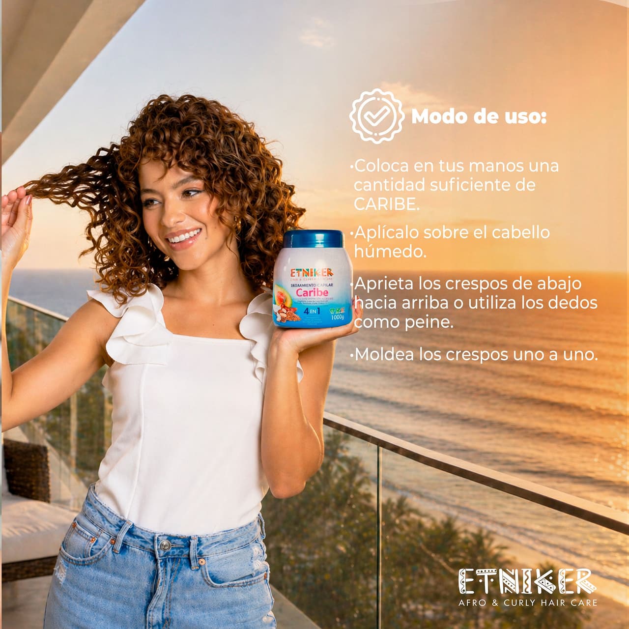 Etniker Tratamiento Capilar Caribe 1000g - imagen 5 - imagen 5