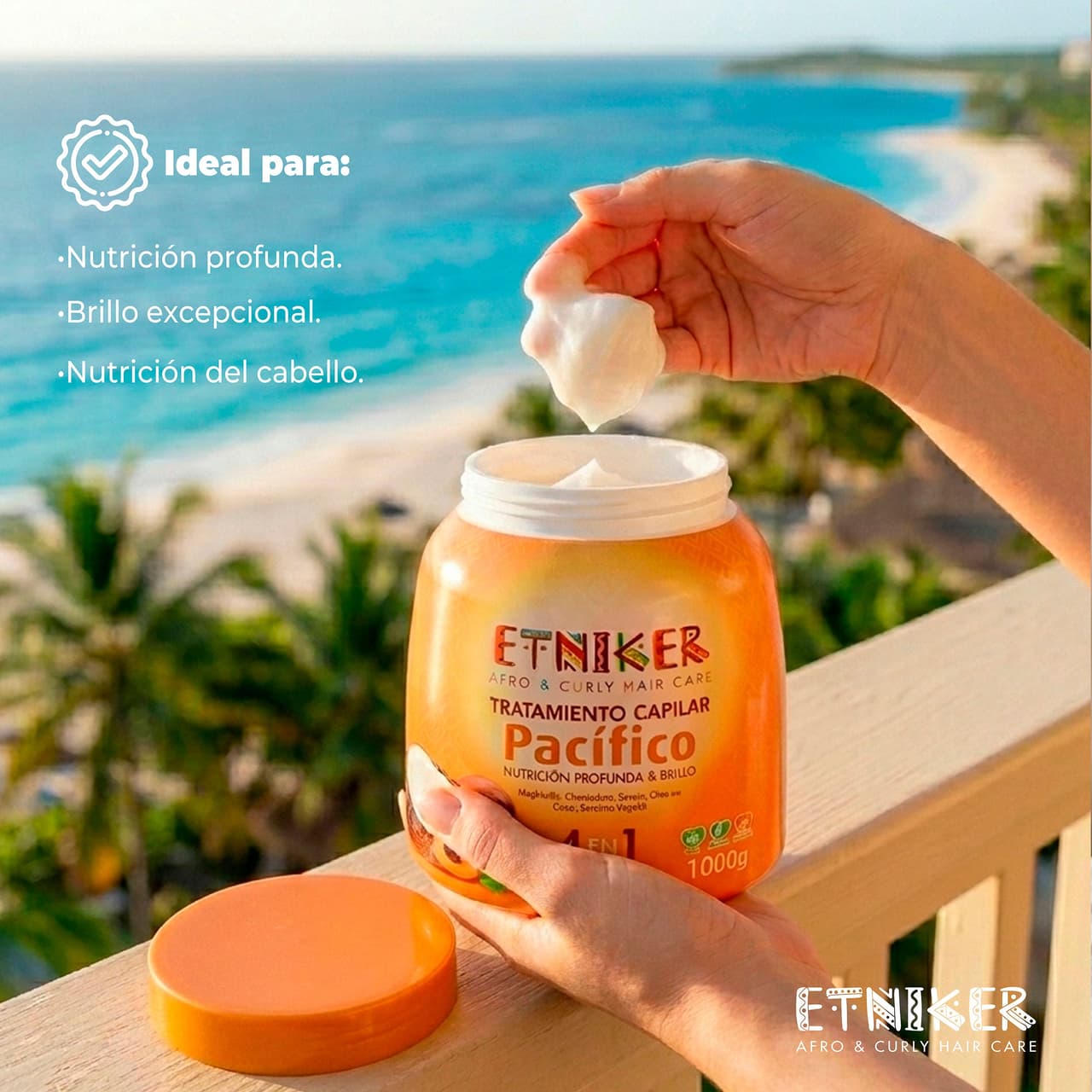 Etniker Tratamiento Capilar Pacífico 1000g - imagen 4 - imagen 4
