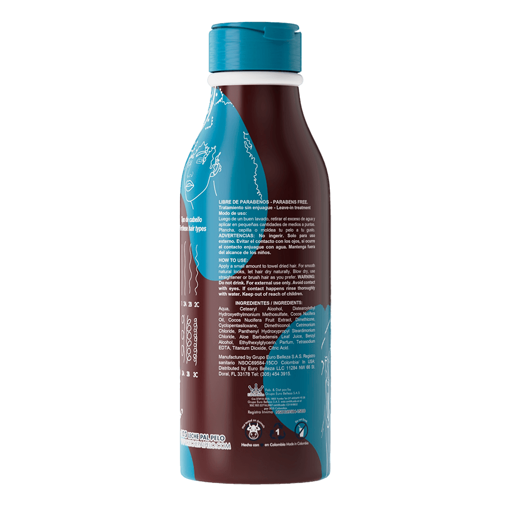 Leche Pal Pelo Termoprotector Rizos y Afro 440ml - imagen 4