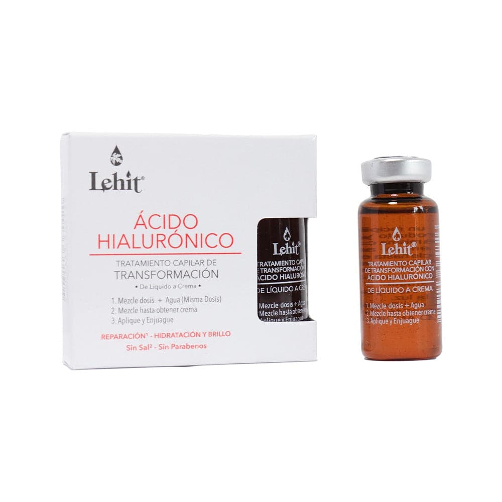 LEHIT Ácido Hialurónico Líquido a Crema 3 Ampollas disponible en Bogotá - LEHIT