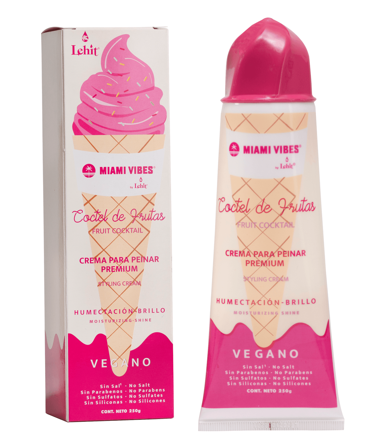 LEHIT Crema para peinar Cóctel de Frutas Miami Vibes disponible en Bogotá - LEHIT