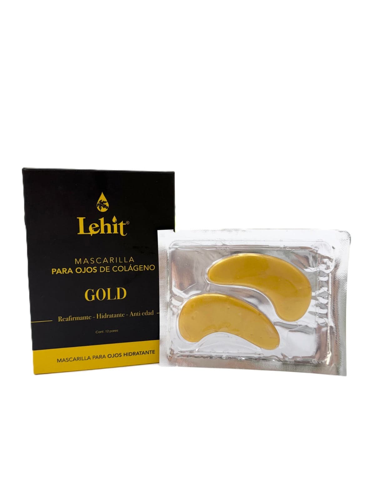 LEHIT Mascarilla para Ojos de Colágeno - 12 pares disponible en Bogotá - LEHIT