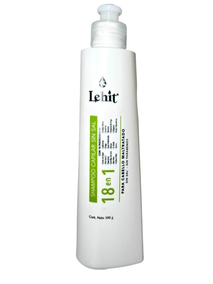 LEHIT Shampoo Sin Sal 18 en 1 disponible en Bogotá - LEHIT