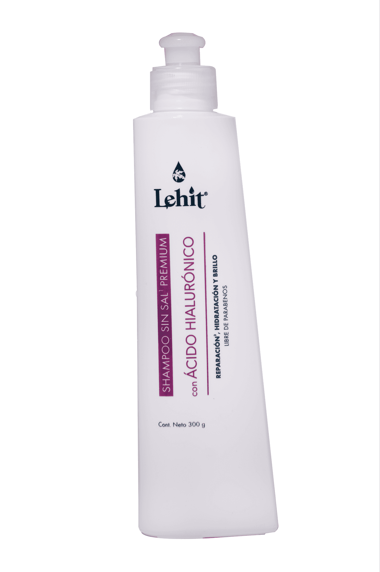 LEHIT Shampoo Sin Sal Ácido Hialurónico 300g disponible en Bogotá - LEHIT
