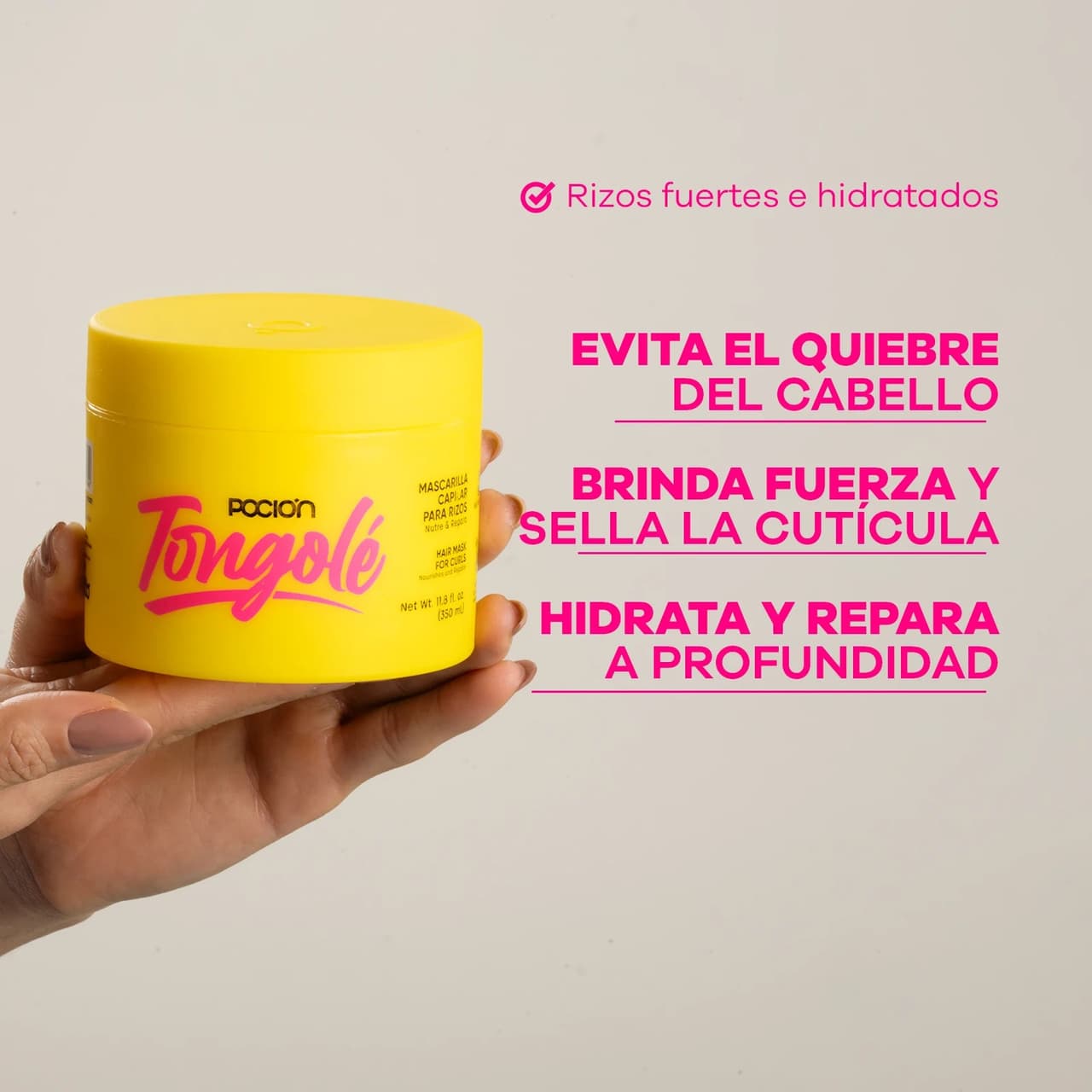 POCION Tongolé Mascarilla para Rizos 350ml - imagen 3
