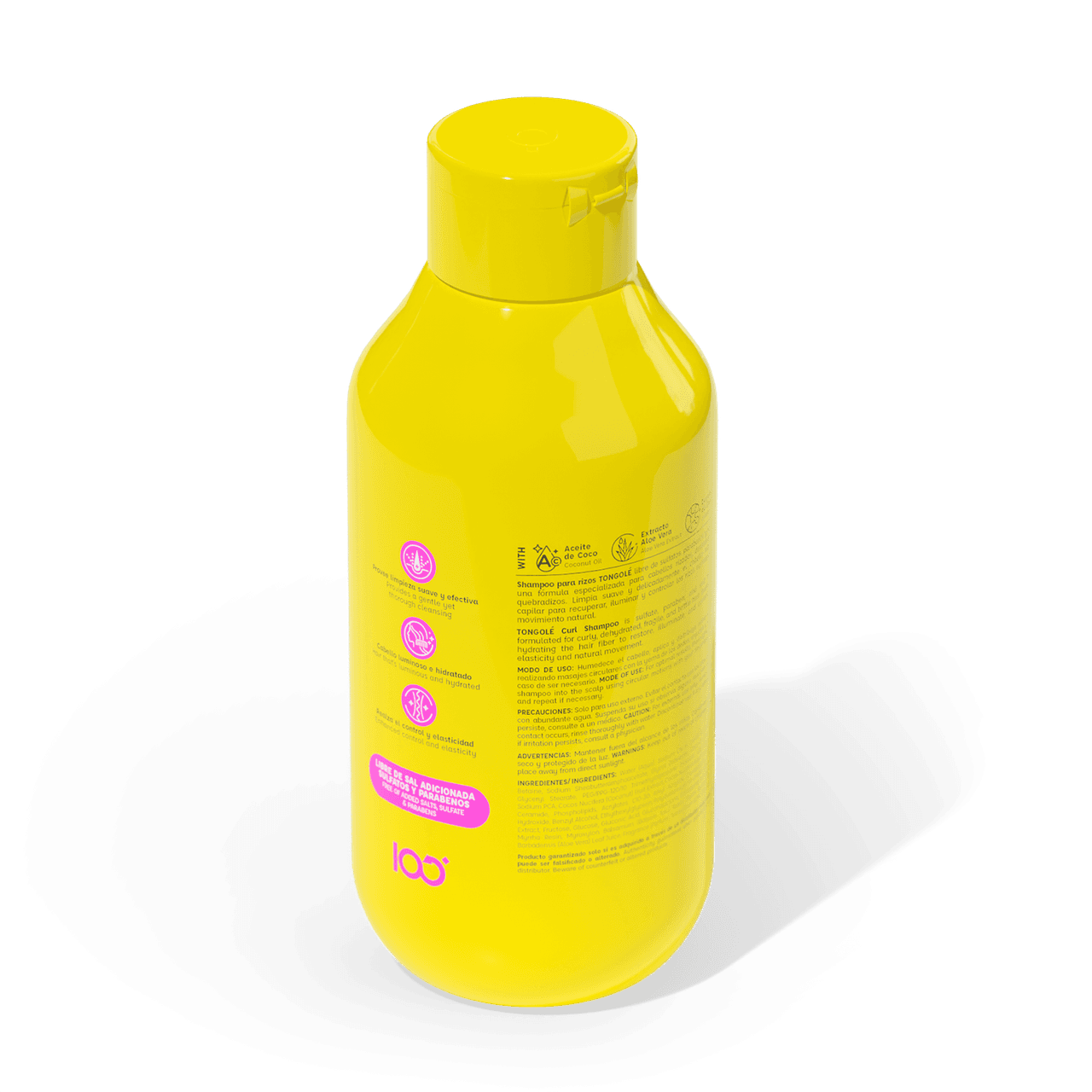POCION Tongolé Shampoo para Rizos 450ml - imagen 2