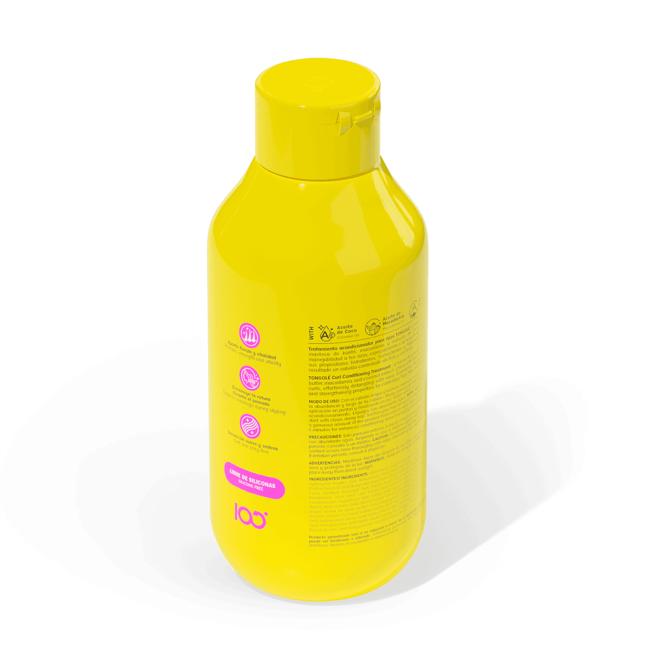 POCION Tongolé Tratamiento para Rizos 450ml - imagen 2