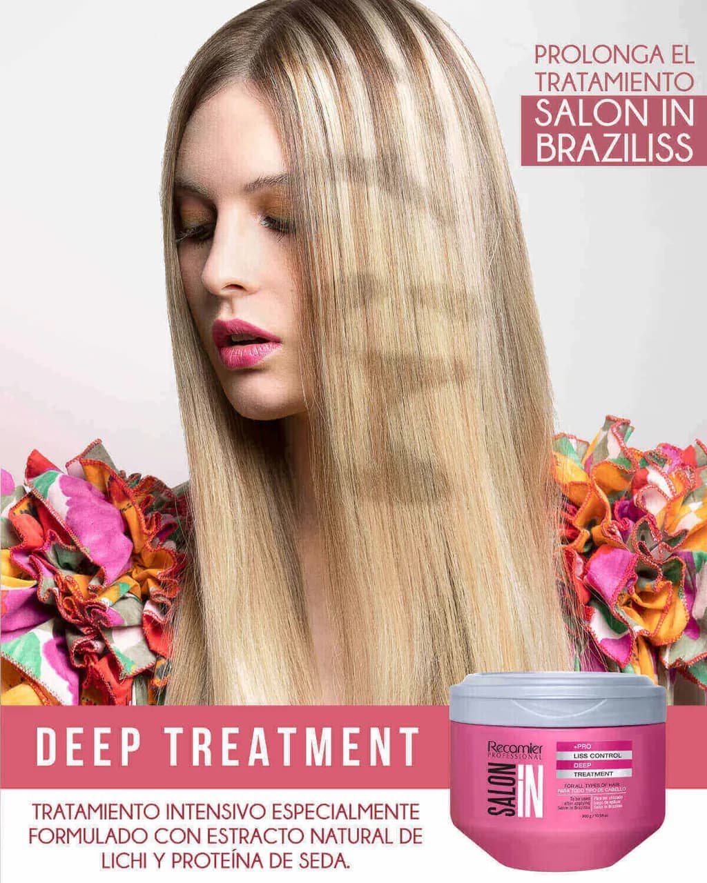 RECAMIER Salon In Liss Control Deep Treat Pote 300ml - imagen 3