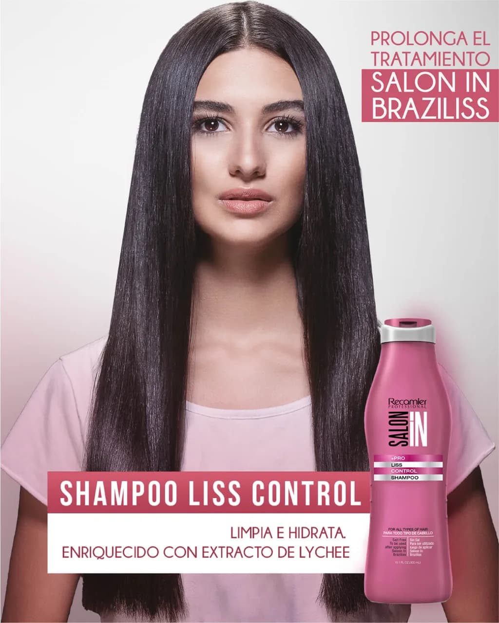 RECAMIER Salon In Shampoo Liss Control 300ml - imagen 3