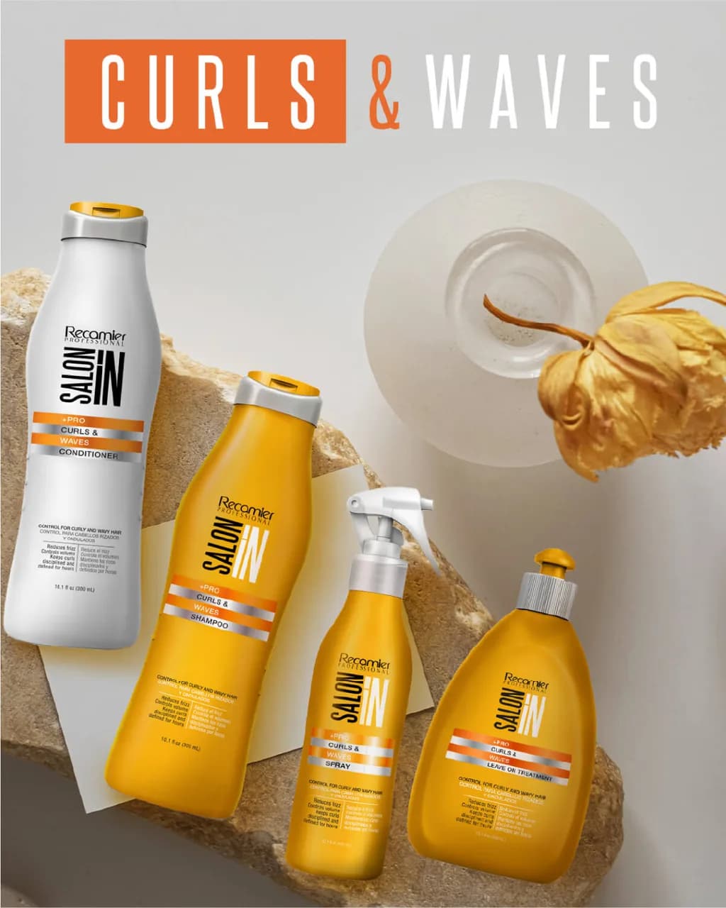 RECAMIER Salon In Spray Curls & Waves 300ml - imagen 4