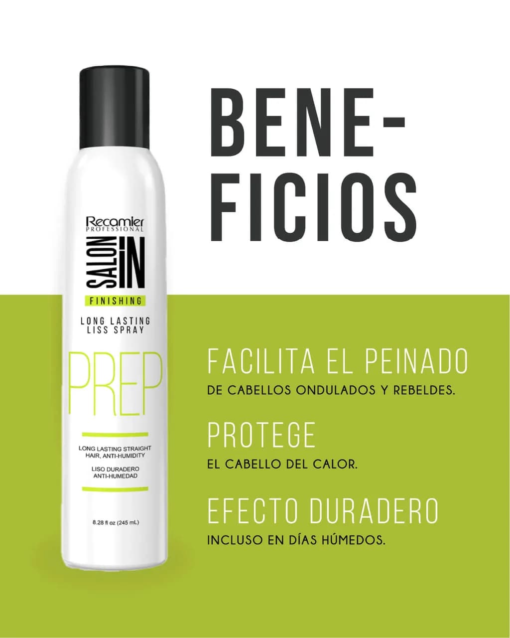 RECAMIER Salon In Spray Long Lasting Liss 245ml - imagen 2