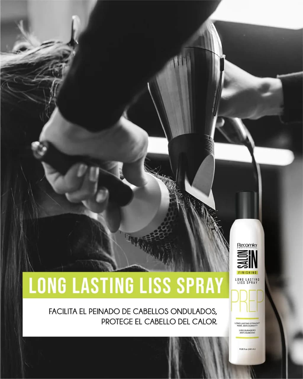 RECAMIER Salon In Spray Long Lasting Liss 245ml - imagen 4