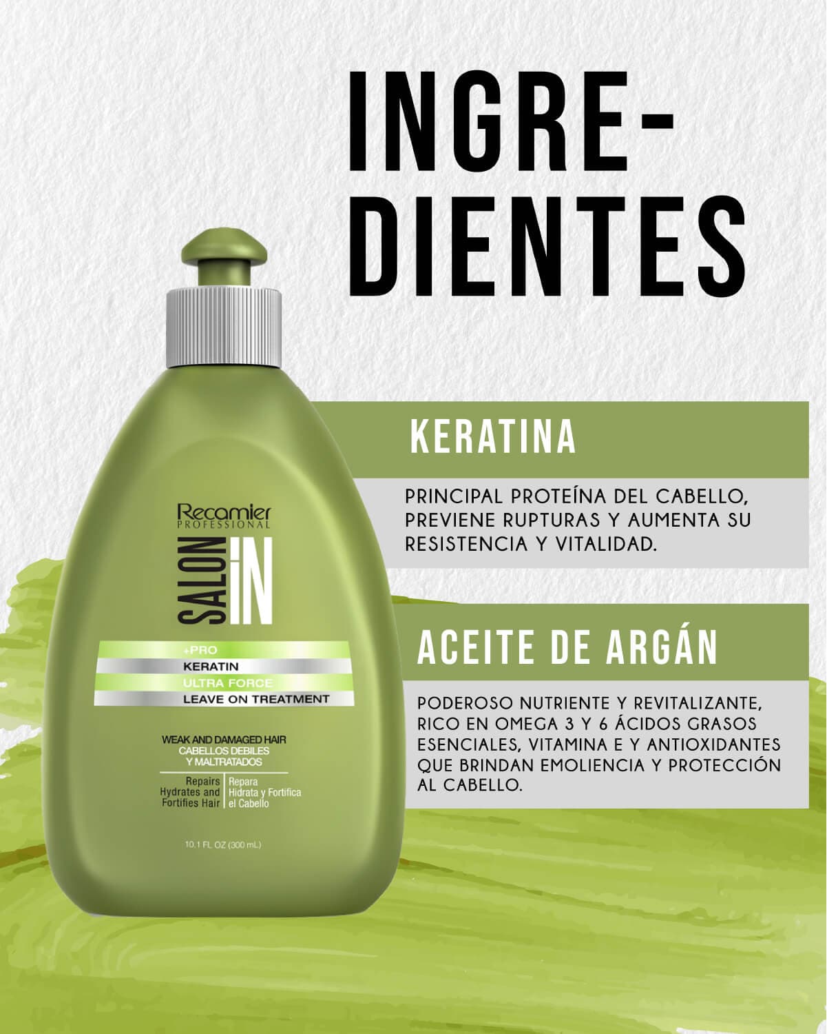 RECAMIER Tratamiento 300ml Keratin Ultra Force - imagen 2