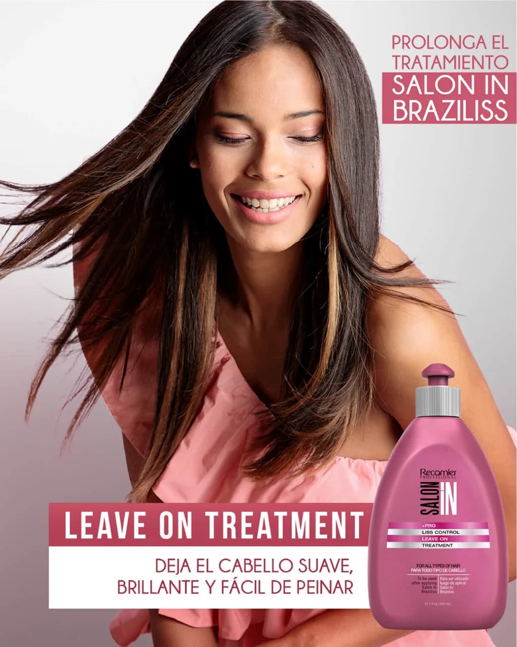 RECAMIER Salon In Tratamiento Sin Enjuague Liss Control 300ml - imagen 3