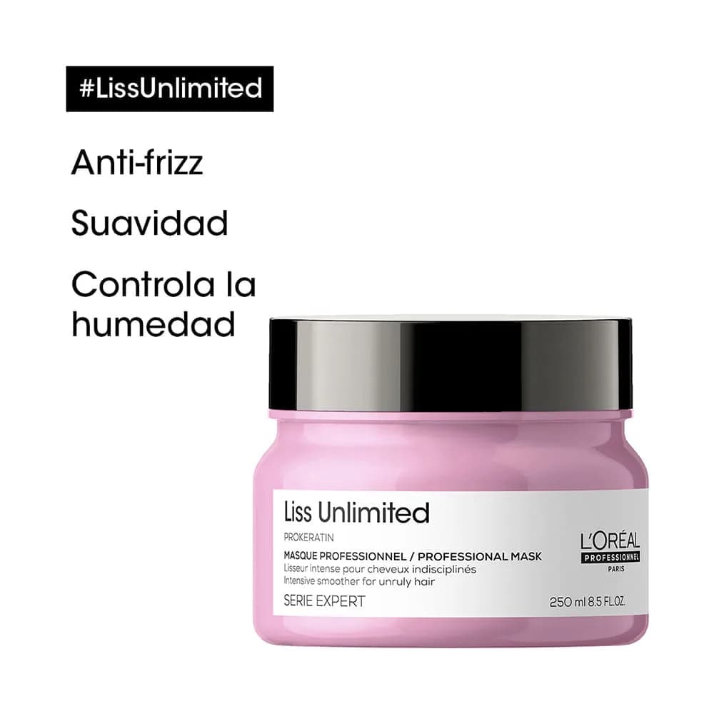 L'Oréal Professionnel Liss Unlimited Mascarilla 250ml - imagen 2