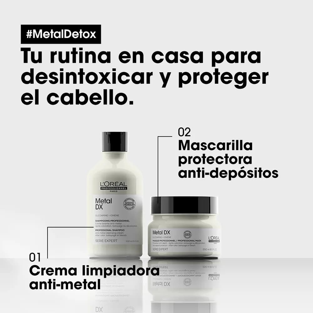 L'Oréal Professionnel Metal Detox Mascarilla 250ml - imagen 3