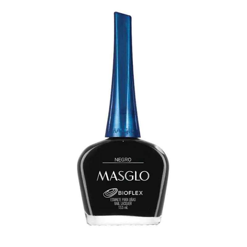 MASGLO Negro Esmalte Tradicional Cremoso Gama Negro 13,5ml
