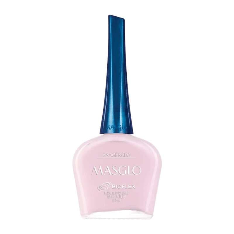 MASGLO Exagerada Esmalte Tradicional Cremoso Gama Rosado 13,5ml