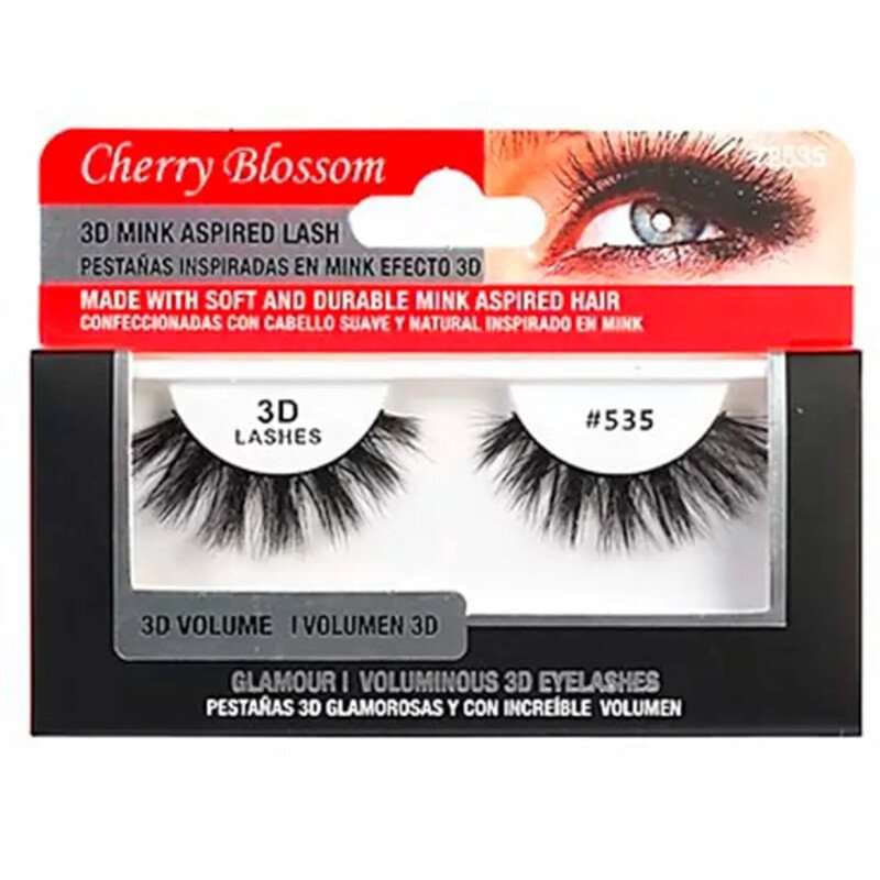 CHERRY BLOSSOM Pestaña Mink 3D #535