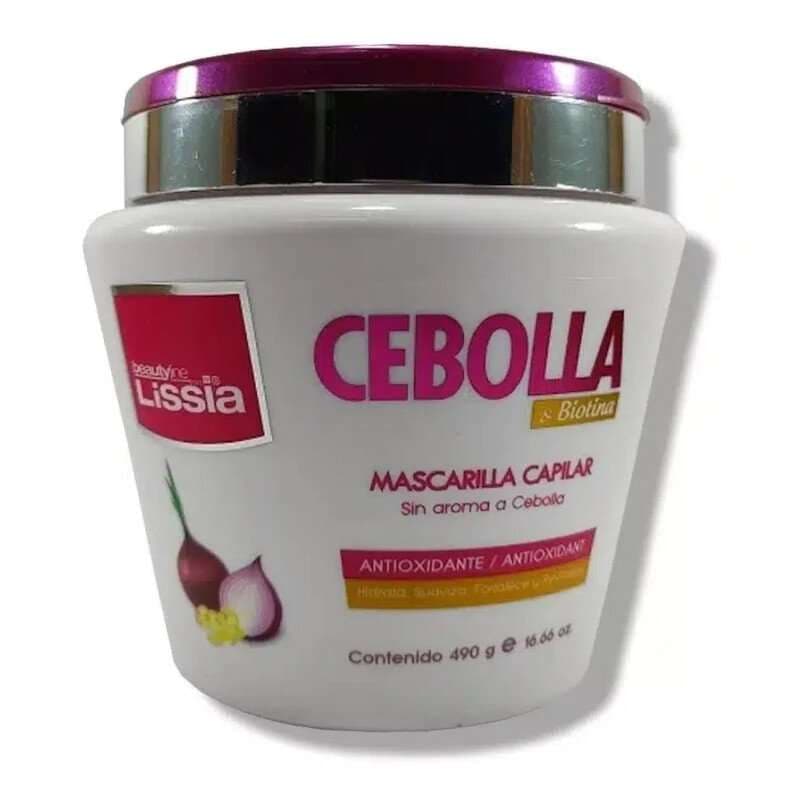 LISSIA Mascarilla Capilar Cebolla y Biotina 490g