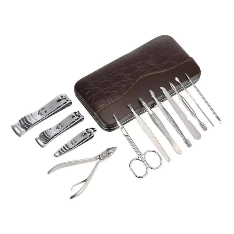 Kit Manicure Con Estuche Corta Uñas Y Accesorios En Acero - imagen 3 - imagen 3