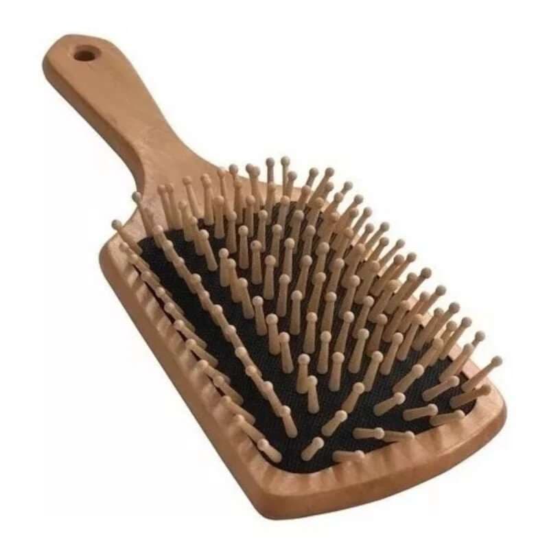 Cepillo Para El Cabello Premium Bambú Bamboo Ecológico