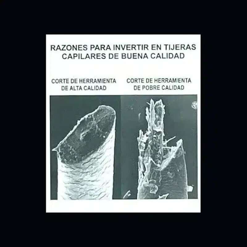 RAUGCCI Kit 2 Tijeras Corte Y Entresacar Diseños Zebra - imagen 7