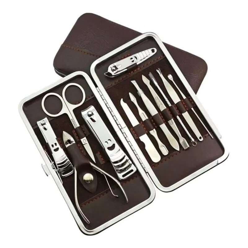 Kit Manicure Con Estuche Corta Uñas Y Accesorios En Acero - imagen 2 - imagen 2