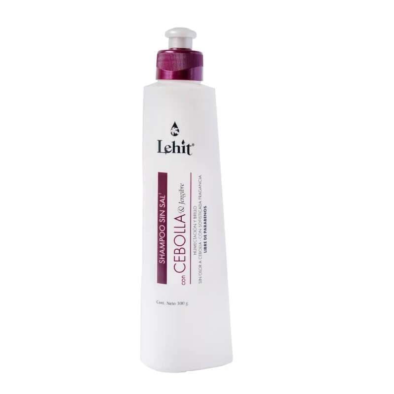 LEHIT Shampoo Sin Sal Cebolla Y Jengibre 300g