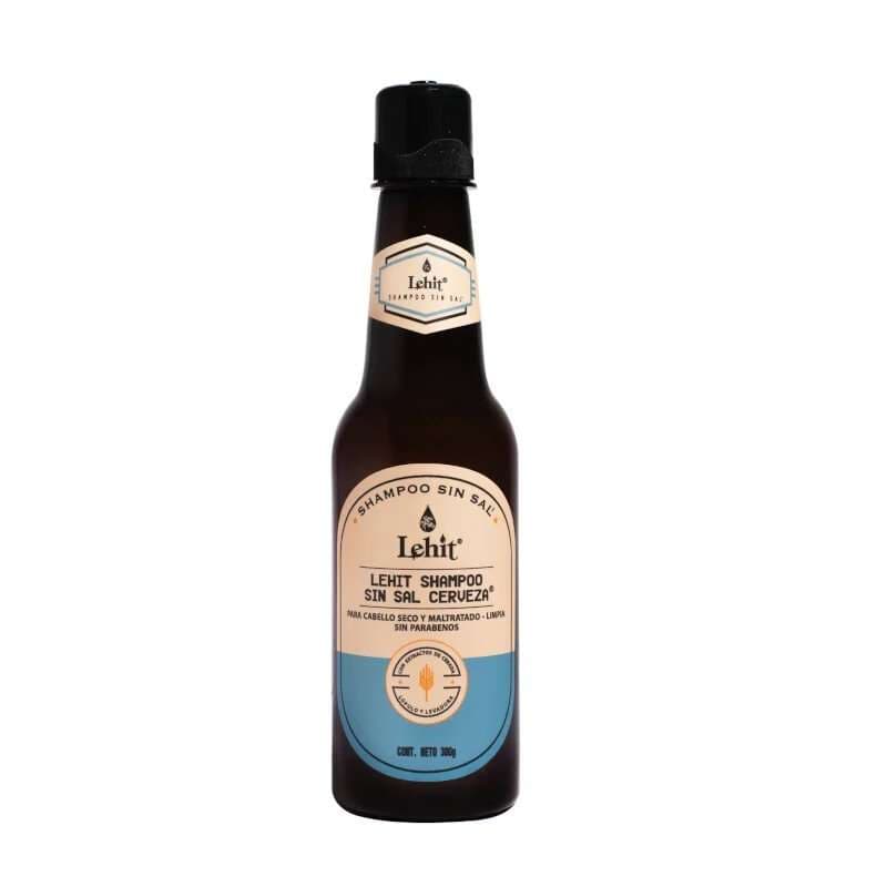 LEHIT Shampoo Sin Sal Cerveza Para Mujer Y Hombre 300g