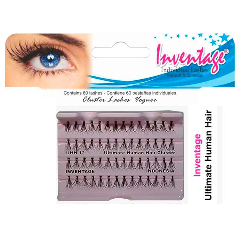INVENTAGE Pestañas Cabello Natural #12