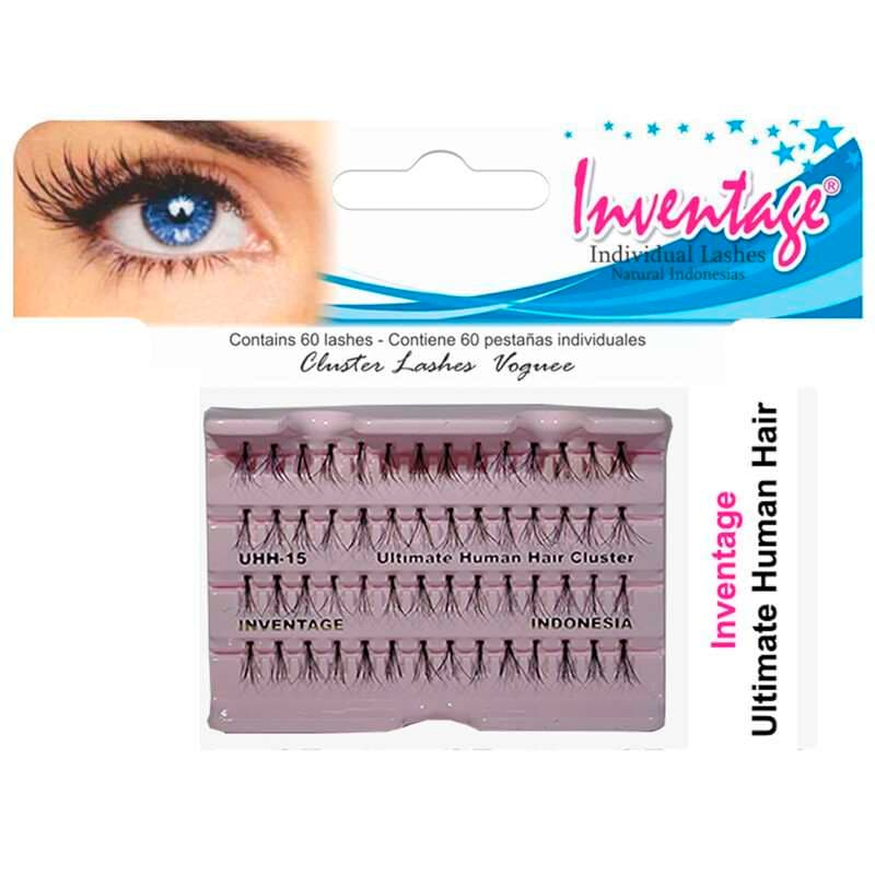 INVENTAGE Pestañas Cabello Natural #15