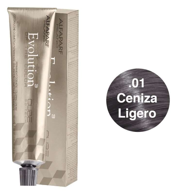 ALFAPARF Evolution Tinte Tono .01 Ceniza Ligero