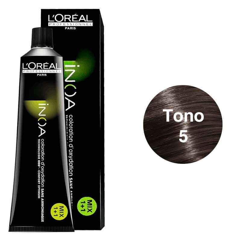 LOREAL Tinte Inoa Tono 5 Castaño Claro 60ml
