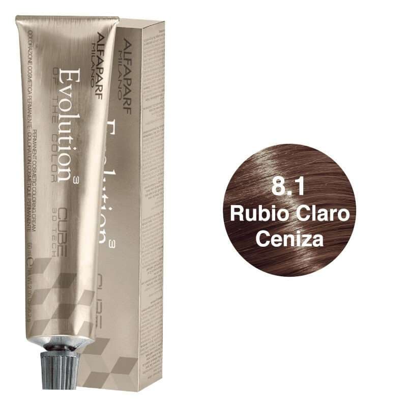 ALFAPARF Evolution Tinte Tono 8.1 Rubio Claro Ceniza