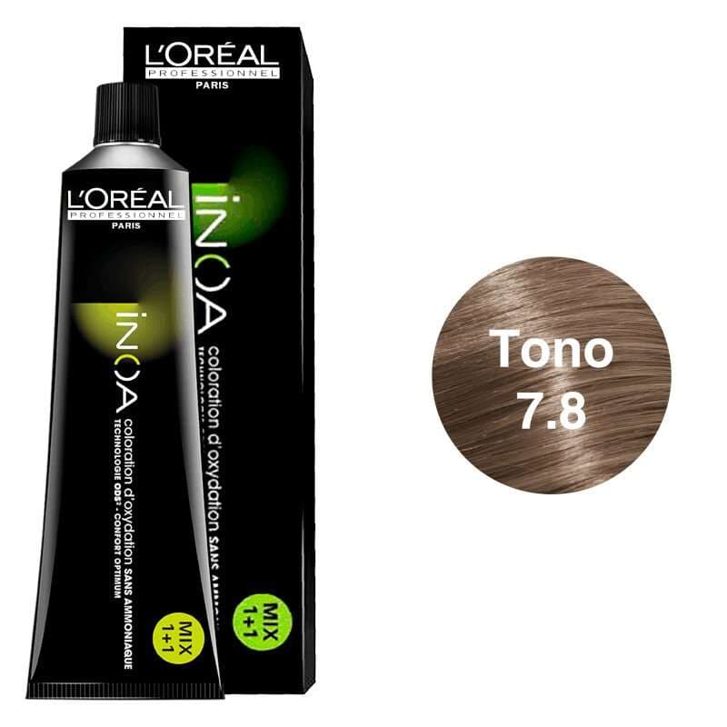 LOREAL Tinte Inoa Tono 7.8 Rubio Moka 60ml