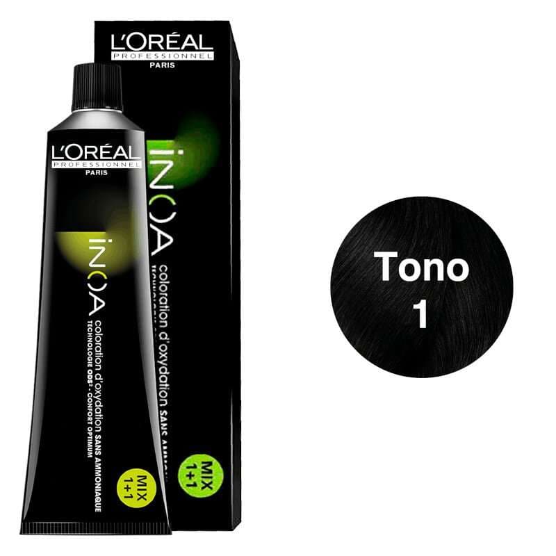 LOREAL Tinte Inoa Tono 1 Negro 60ml