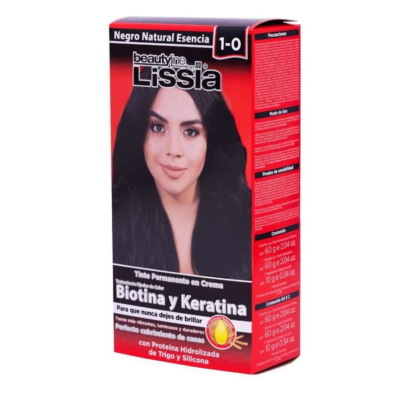 LISSIA Tinte En Crema Negro Natural 1-0 - imagen 2