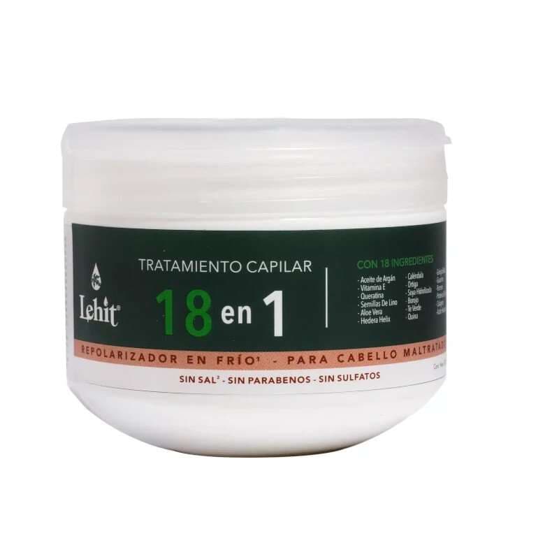 LEHIT Tratamiento 18 en 1 Capilar – Repolarizador en Frio 300g