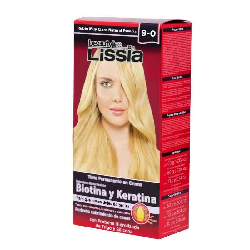 LISSIA Tinte En Crema Rubio Muy Claro Natural 9-0 - imagen 2