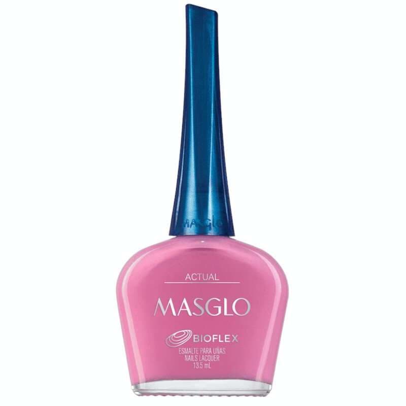 MASGLO Actual Esmalte Tradicional Cremoso Gama Rosado 13,5ml