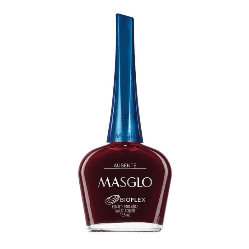 MASGLO Ausente Esmalte Tradicional Cremoso Gama Rojo 13,5ml