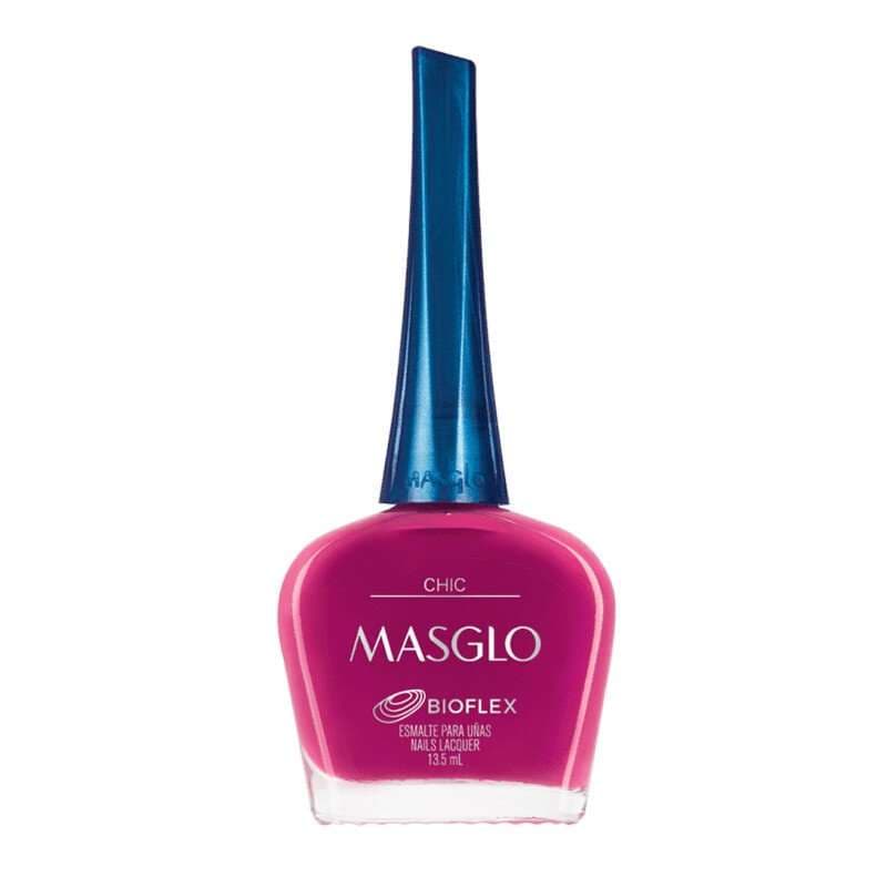 MASGLO Chic Esmalte Tradicional Cremoso Gama Fucsia 13,5ml