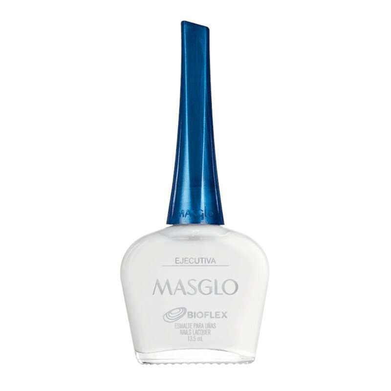 MASGLO Ejecutiva Esmalte Tradicional Translucido Gama Blanco 13,5ml