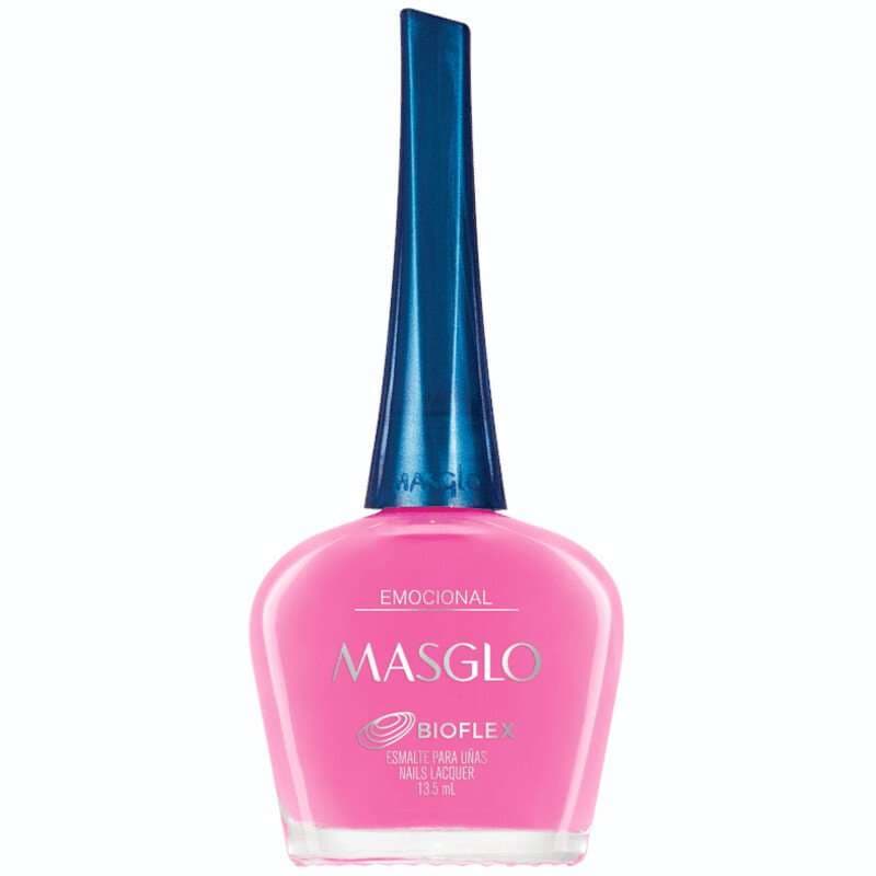 MASGLO Emocional Esmalte Tradicional Cremoso Gama Fucsia 13,5ml