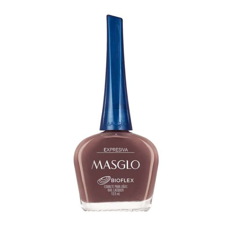 MASGLO Expresiva Esmalte Tradicional Cremoso Gama Marron 13,5ml