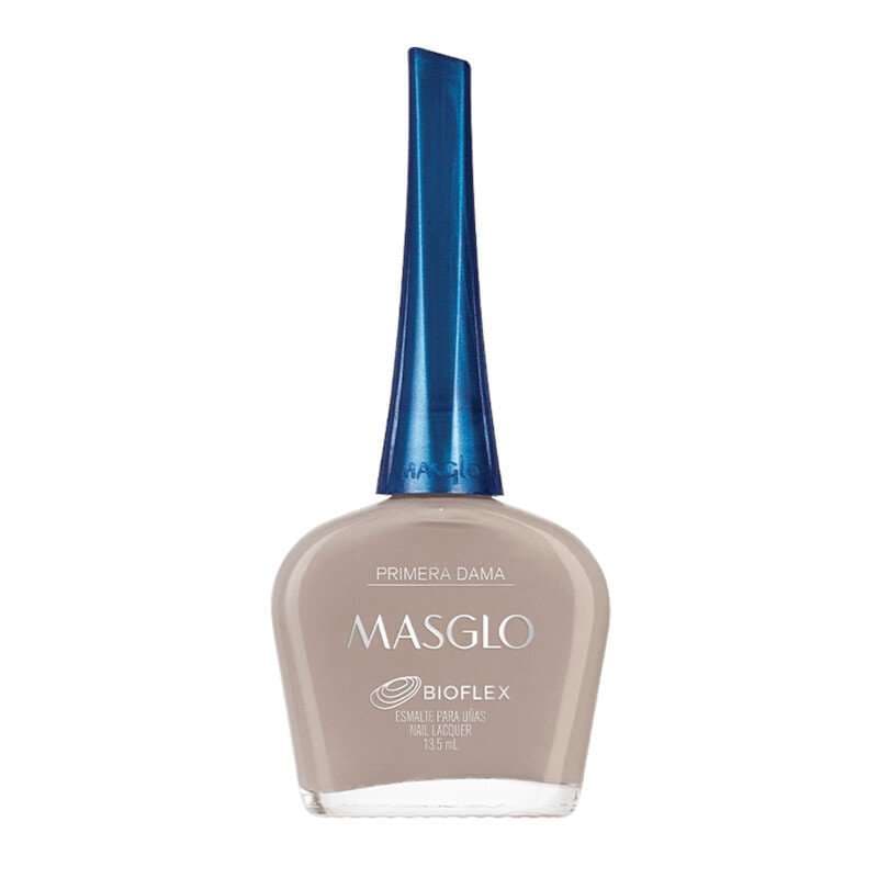 MASGLO Primera Dama Esmalte Tradicional Cremoso Gama Marron 13,5ml