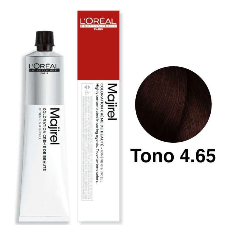 L’Oréal Professionnel Majirel Tono 4.65 Castaño Rojizo Caoba 50mL
