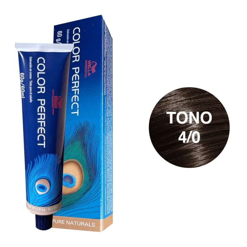 WELLA Tinte Color Perfect Tono 4/0 60ml