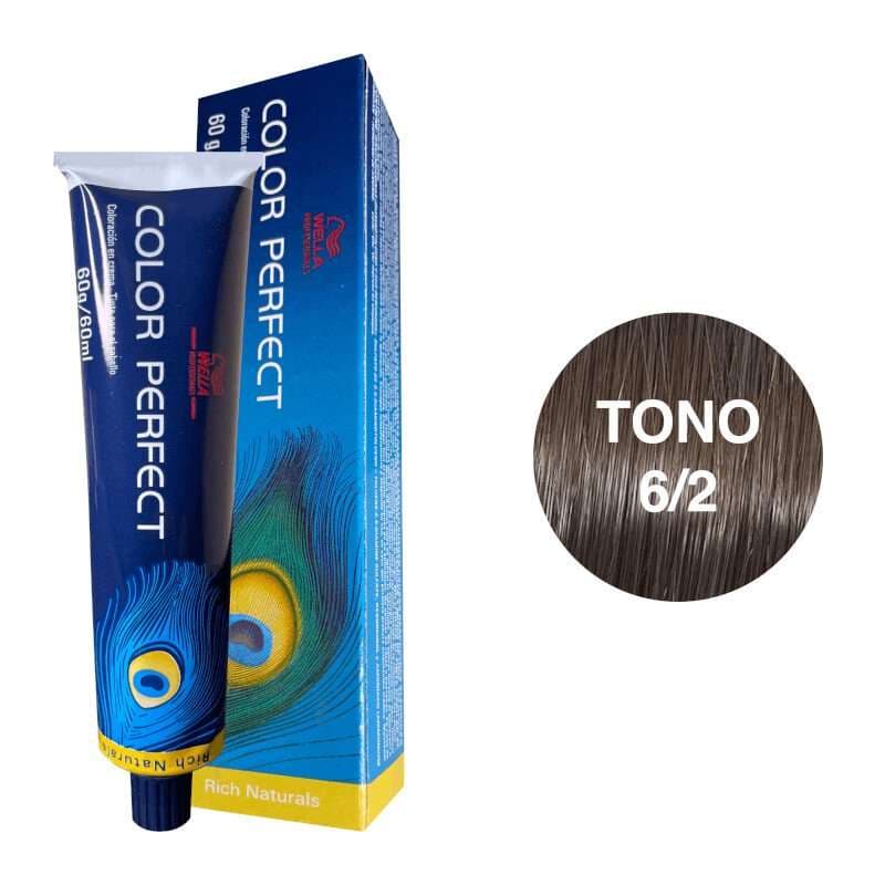 WELLA Tinte Color Perfect Tono 6/2 60ml